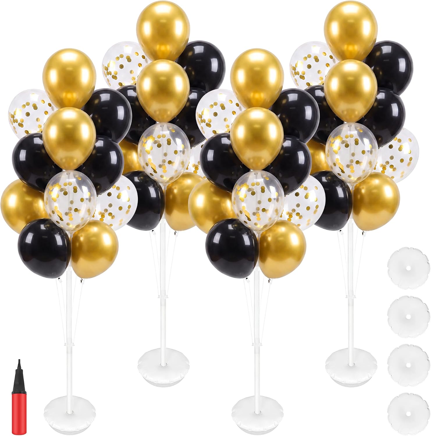 Water Balloon Set - Aneco 4 Set Black and Gold