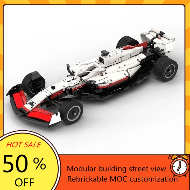 Kids Toys Xmas - 2539PCS MOC Speed Haas F1 Team