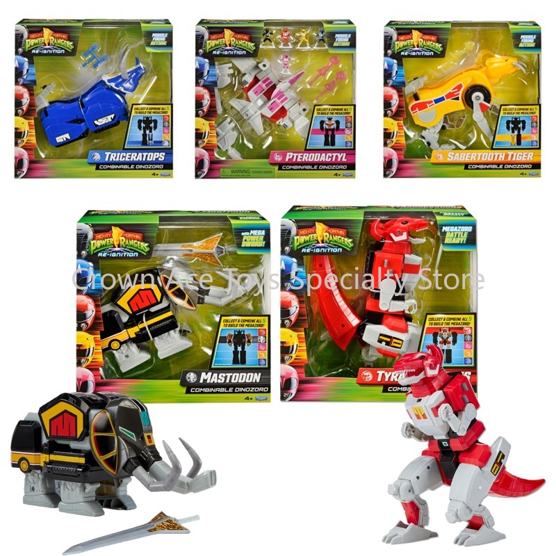 Kids Toys Under £5 - Original Playmates Power Rangers Re-Ignition Combinable