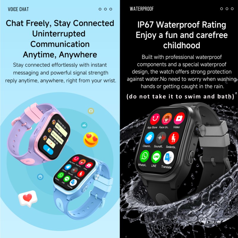 Kids 4G Smartwatch with 2.0 In - Kids Smartwatch Gps ulasan dan harga