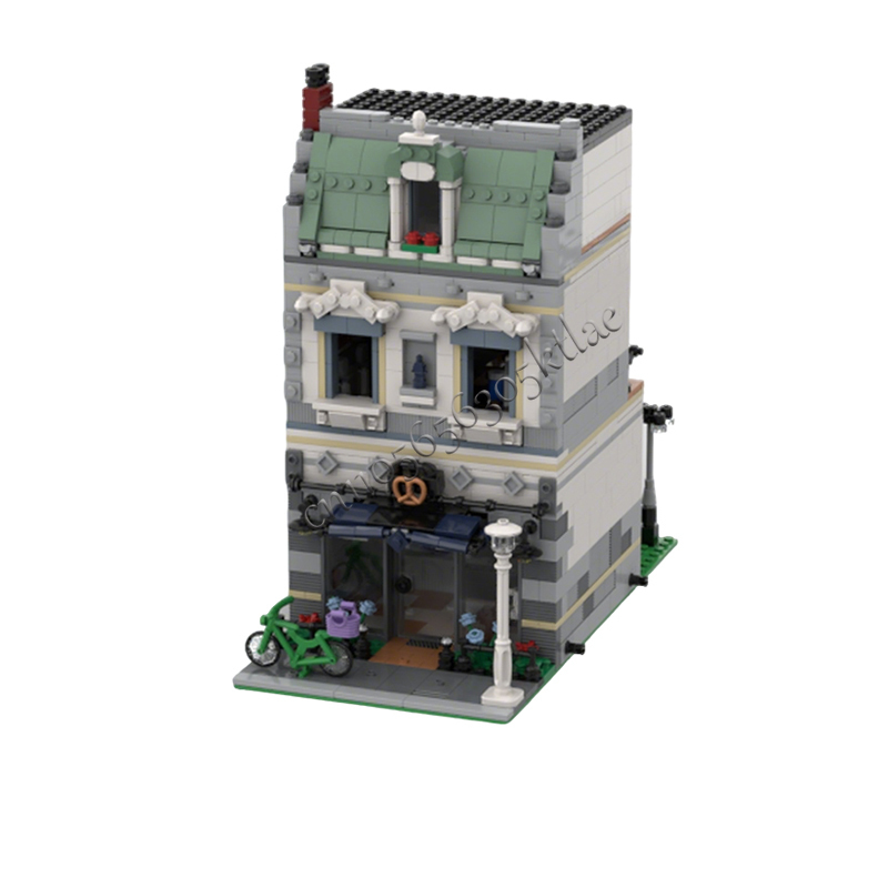 1268PCS MOC City Street Views  - Kids Toys Blocks ulasan dan harga