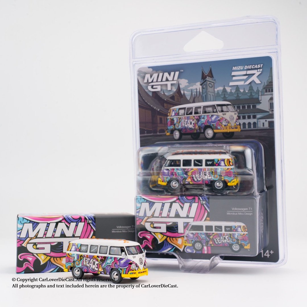 MINIGT 1:64 Volkswagen T1 Micr - Kids Y Toys ulasan dan harga