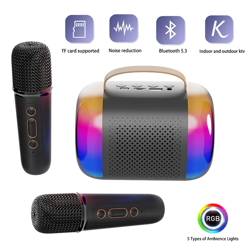 New Mini Microphone Speaker Fo - Kids Microphone Karaoke ulasan dan harga