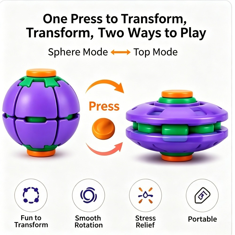 Transforming Fidget Spinner Ba - Kids Y Toys ulasan dan harga