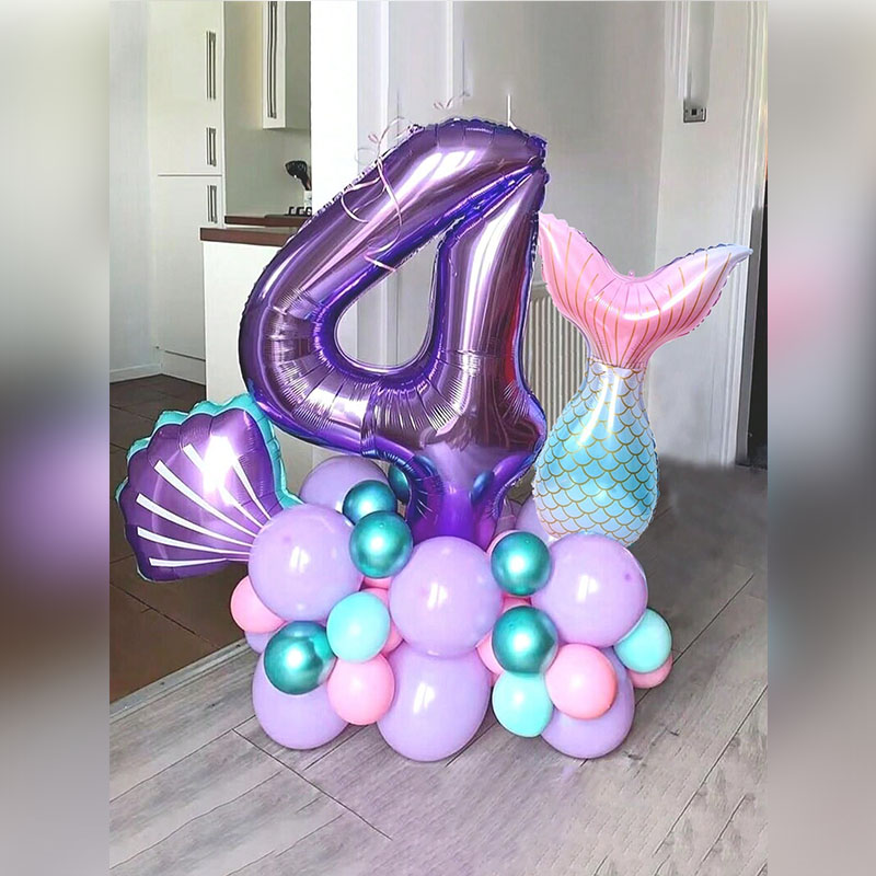 35pc/set Ocean Theme Balloon   - Water Balloon Set ulasan dan harga