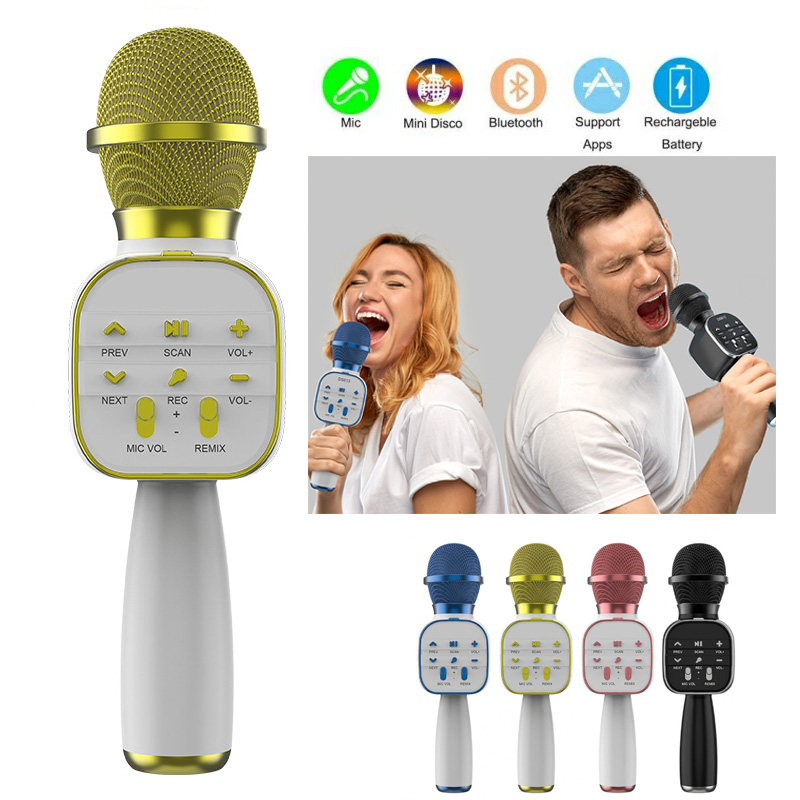 DS813 Wireless Bluetooth Karao - Kids Microphone Karaoke ulasan dan harga