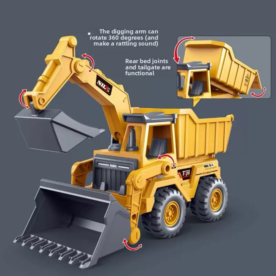 1pcs Excavator Truck Model Toy - Kids Toys Review ulasan dan harga