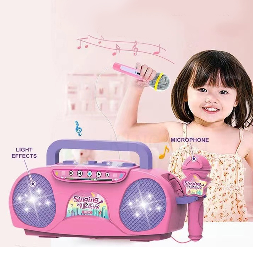 Kids Microphone Karaoke Machin - Kids Microphone Karaoke ulasan dan harga