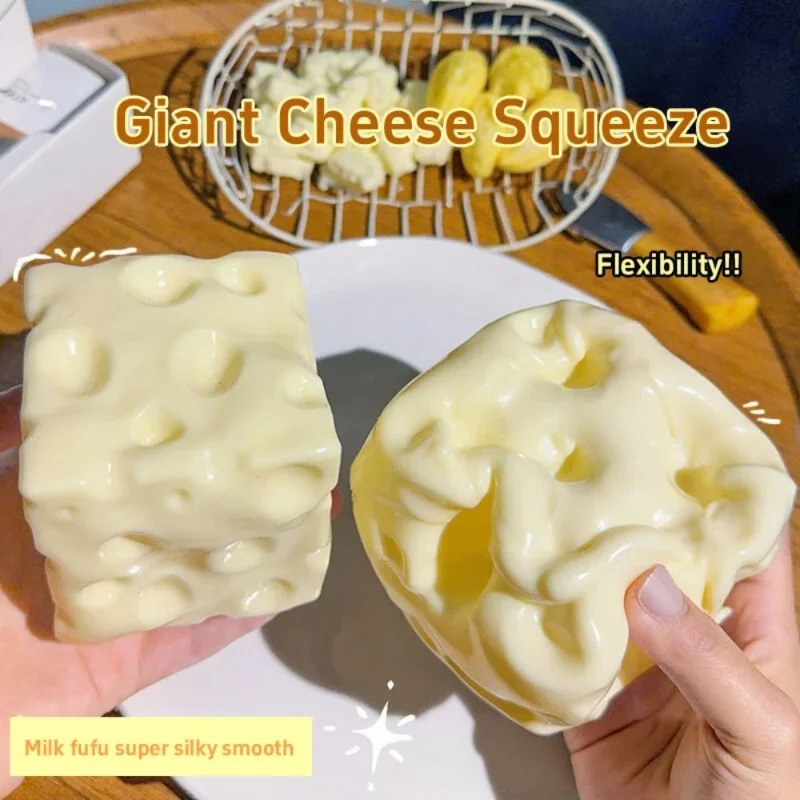 Taba Squishy Cheese Cube Stres - Kids Y Toys ulasan dan harga