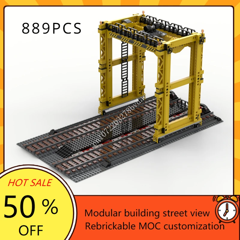 889PCS Railway Overloading Cra - Kids Toys Xmas ulasan dan harga