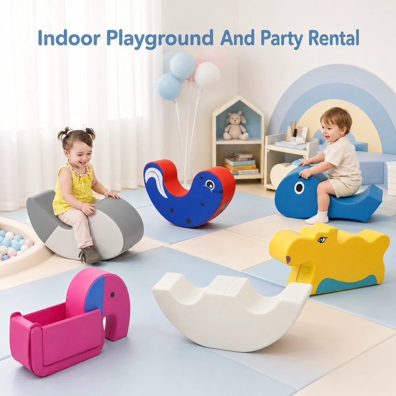 Custom Kids Soft Play Rocker f - Kids Toys Rental ulasan dan harga