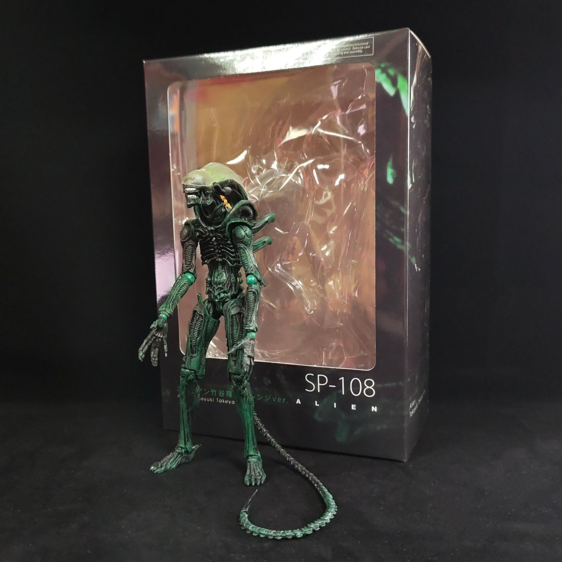 Boxed Anime Alien Action Figur - Xenomorph Kids Toys ulasan dan harga