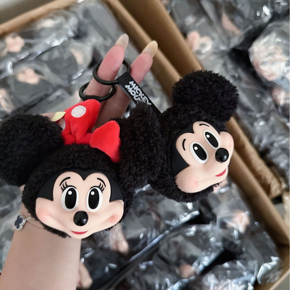 Mickey Minnie Plush Doll Keych - Kids Toys Idea ulasan dan harga