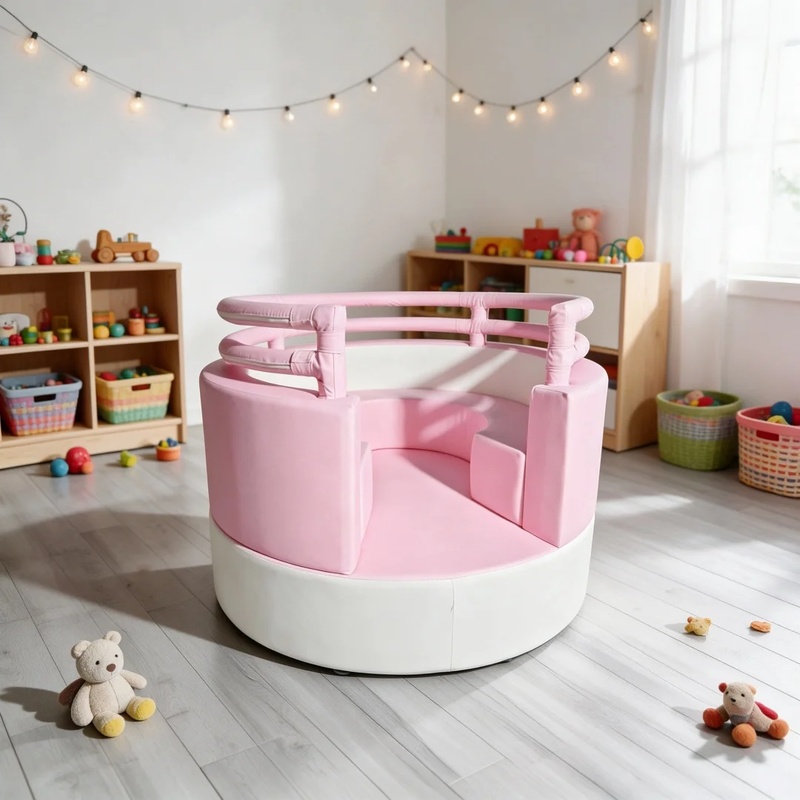 Motorized Soft Play Pink Color - Kids Toys Rental ulasan dan harga