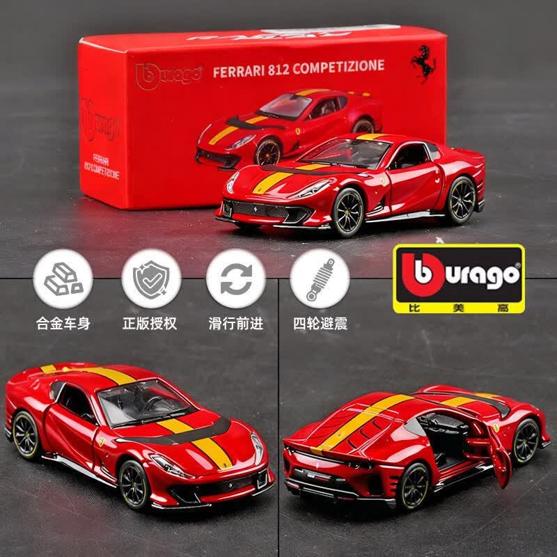 Bburago 1:64 Ferrari Diecast C - Kids Y Toys ulasan dan harga