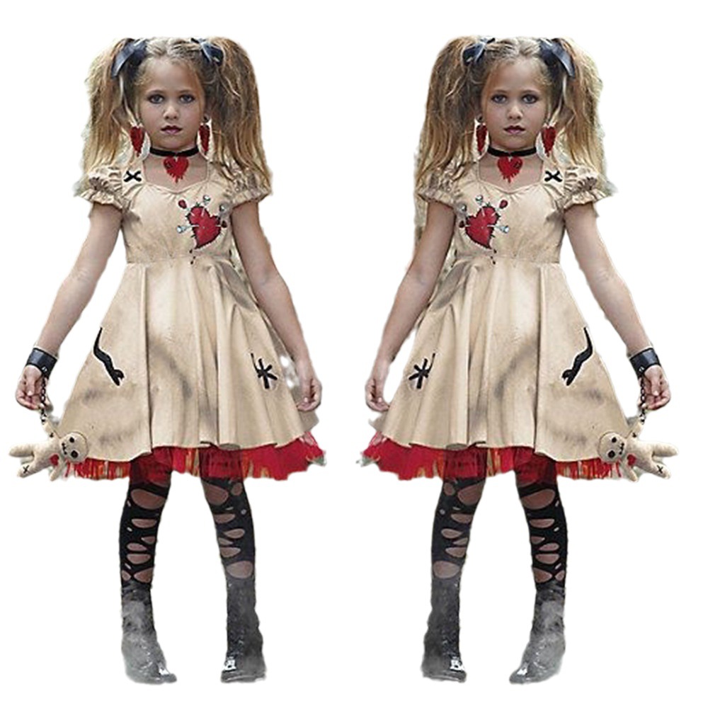 Halloween Girl's Costume Voodo - Kids Toys Resale ulasan dan harga