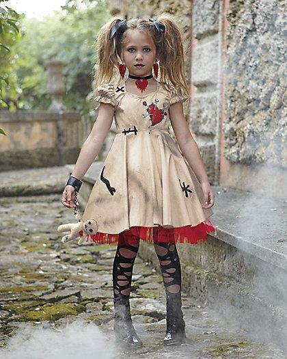 Halloween Girl's Costume Voodo - Kids Toys Resale ulasan dan harga