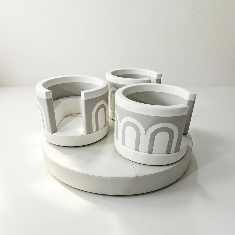 Grey Soft Play Cup Rotating Ca - Kids Toys Rental ulasan dan harga