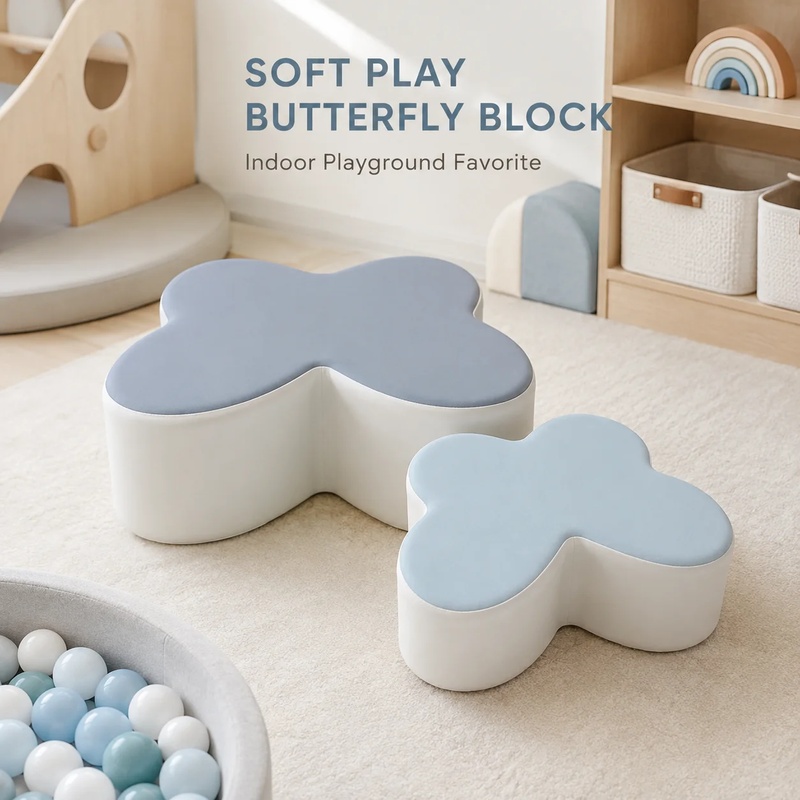 Soft Play Butterfly Shape Bloc - Kids Toys Rental ulasan dan harga