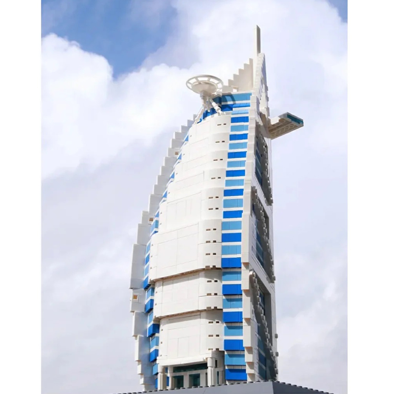 Burjal Arab Hotel Bricks Model - Kids Toys Dubai ulasan dan harga
