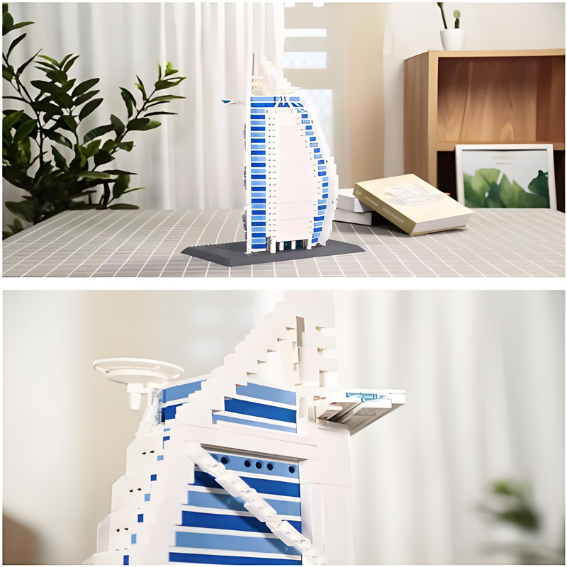 Burjal Arab Hotel Bricks Model - Kids Toys Dubai ulasan dan harga