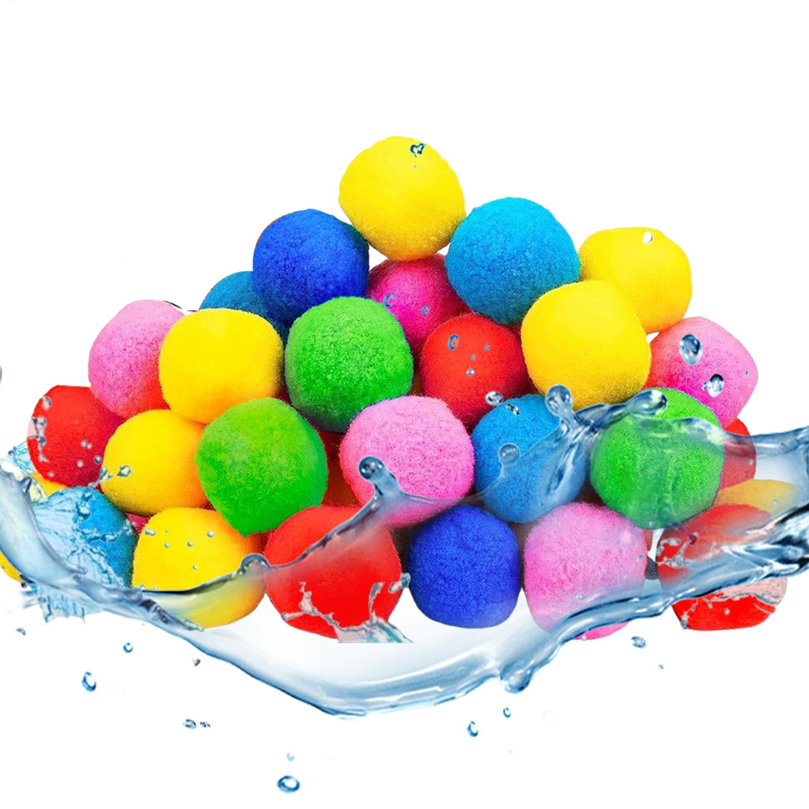 60pcs/set Reusable Water Balls - Water Balloon Set ulasan dan harga