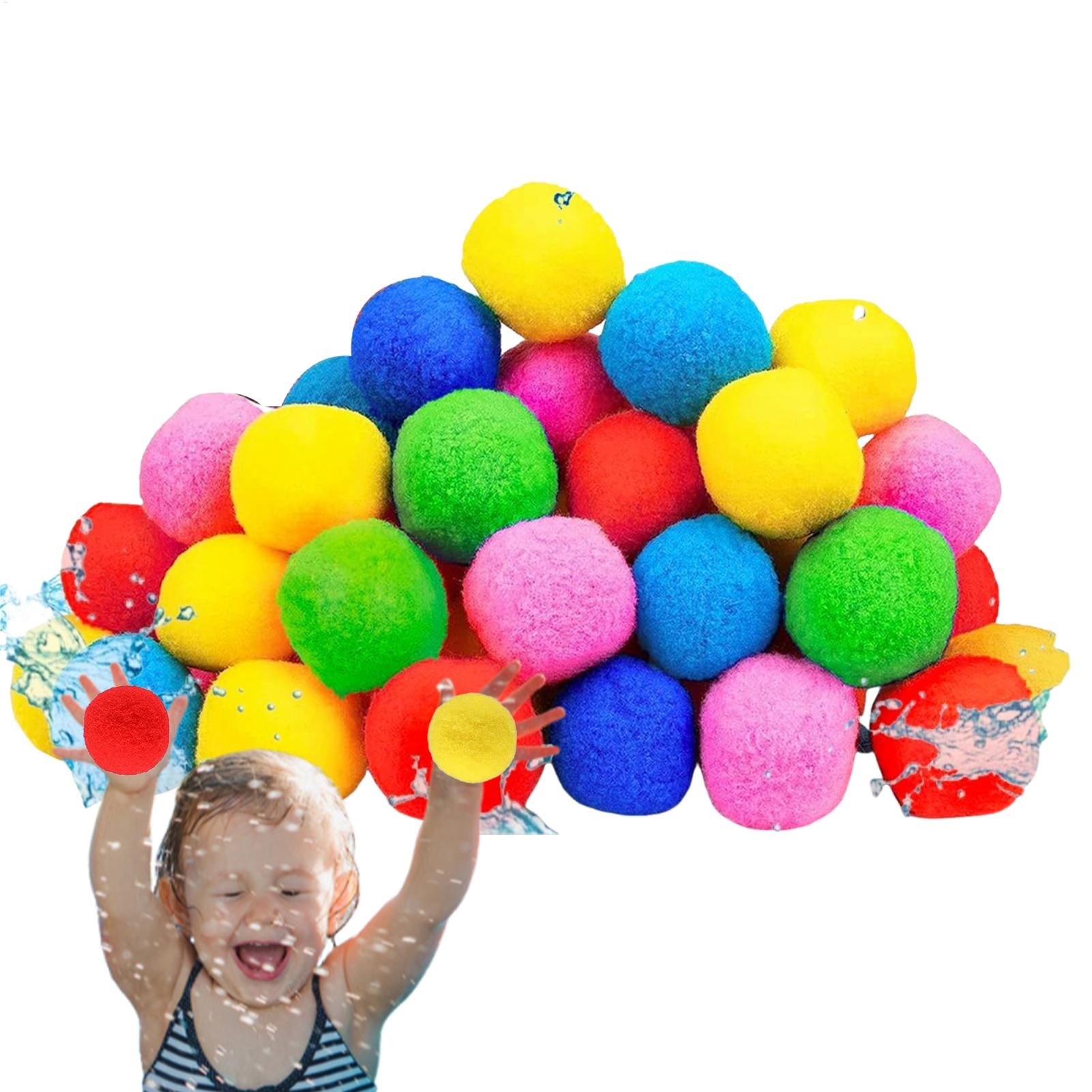 60pcs/set Reusable Water Balls - Water Balloon Set ulasan dan harga