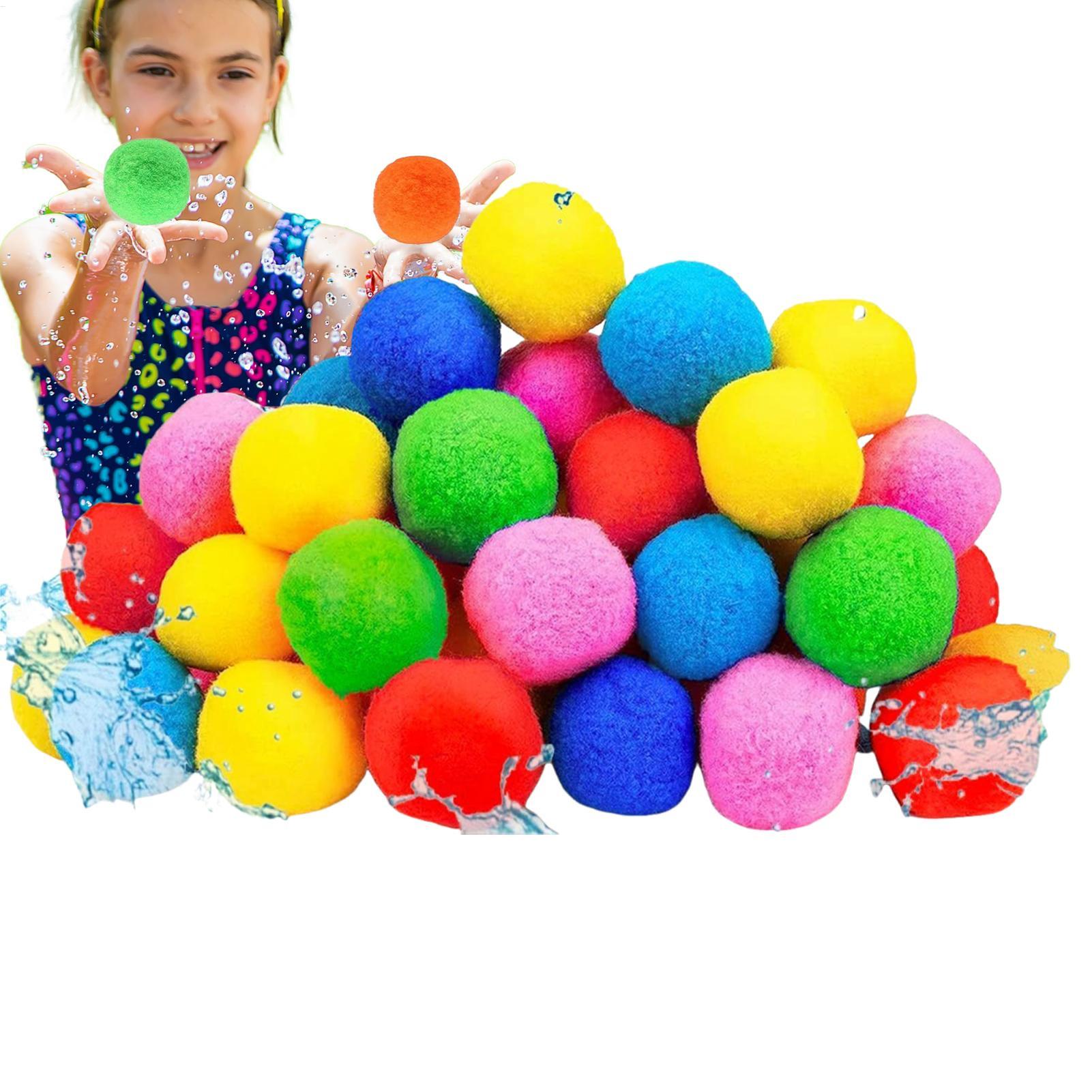 60pcs/set Reusable Water Balls - Water Balloon Set ulasan dan harga