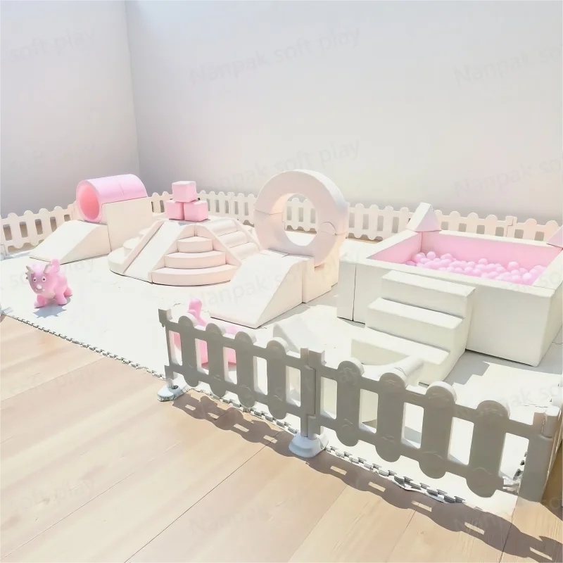 Classic White Grey Wooden Foam - Kids Toys Rental ulasan dan harga