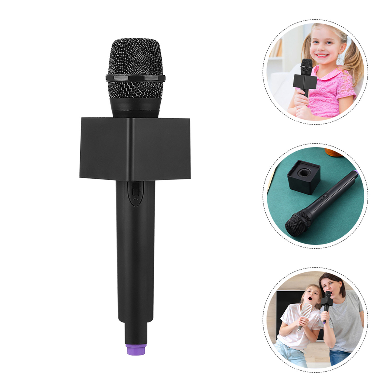 2Pcs Kids Microphone Prop Set  - Kids Microphone Karaoke ulasan dan harga