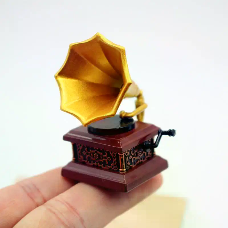 Dollhouse Vintage Phonograph M - Kids Toys Return Gift ulasan dan harga