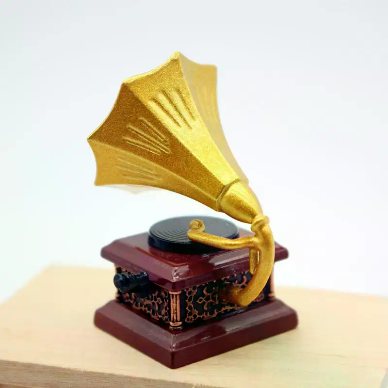Dollhouse Vintage Phonograph M - Kids Toys Return Gift ulasan dan harga