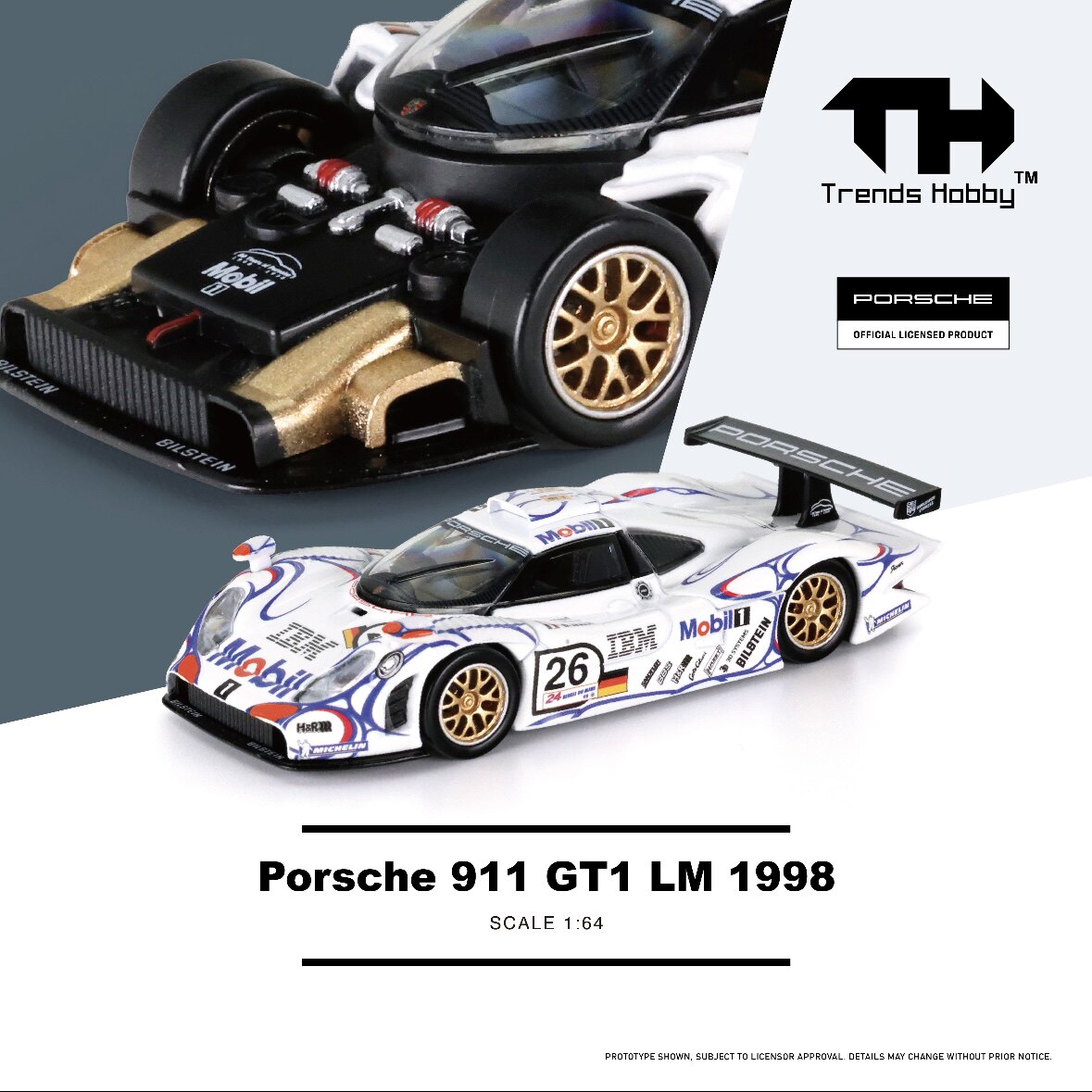 TH 1/64 Porsche 911 GT3 R LeMa - Kids Y Toys ulasan dan harga