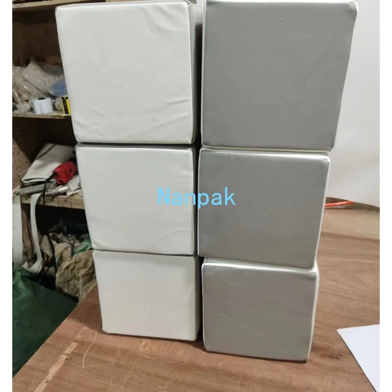 Classic White Grey Wooden Foam - Kids Toys Rental ulasan dan harga