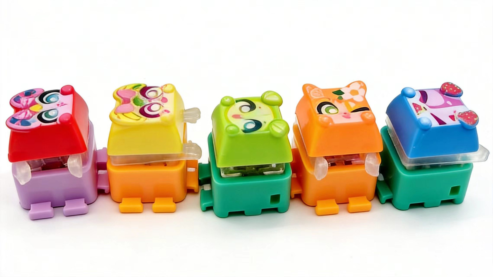 Fidget Keycap Keychain Light U - Kids Toys Resale ulasan dan harga