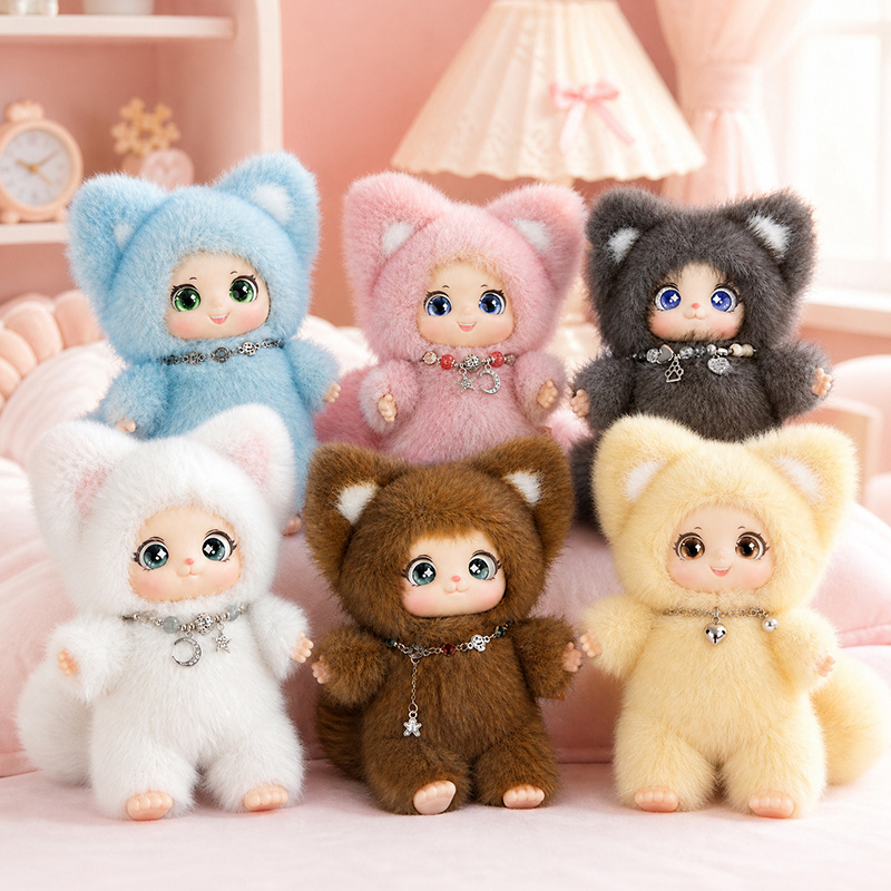 18cm New Cute Family Fox Plush - Kids Toys Idea ulasan dan harga
