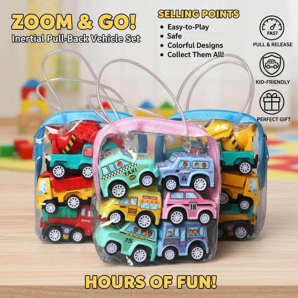 6pcs Car Model Toy Pull Back C - Kids Toys Review ulasan dan harga