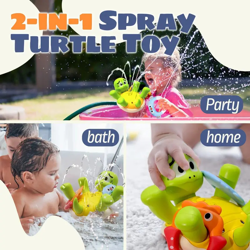 Baby Toys Rechargeable Turtle  - Kids Toys Under £5 ulasan dan harga