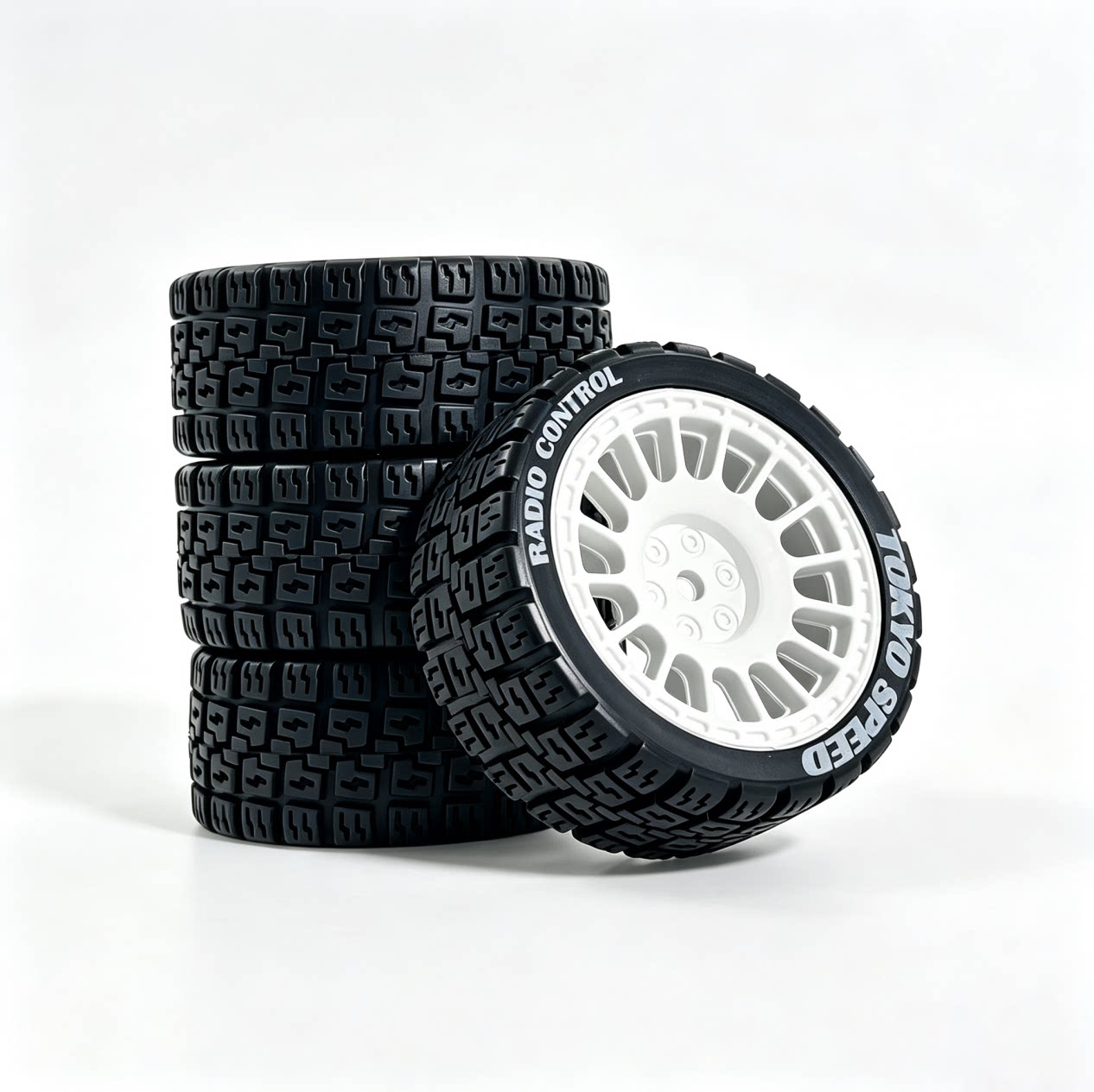 1/10 RC Rally Car 4Pcs 68mm Gr - Tamiya Model Rc Car ulasan dan harga