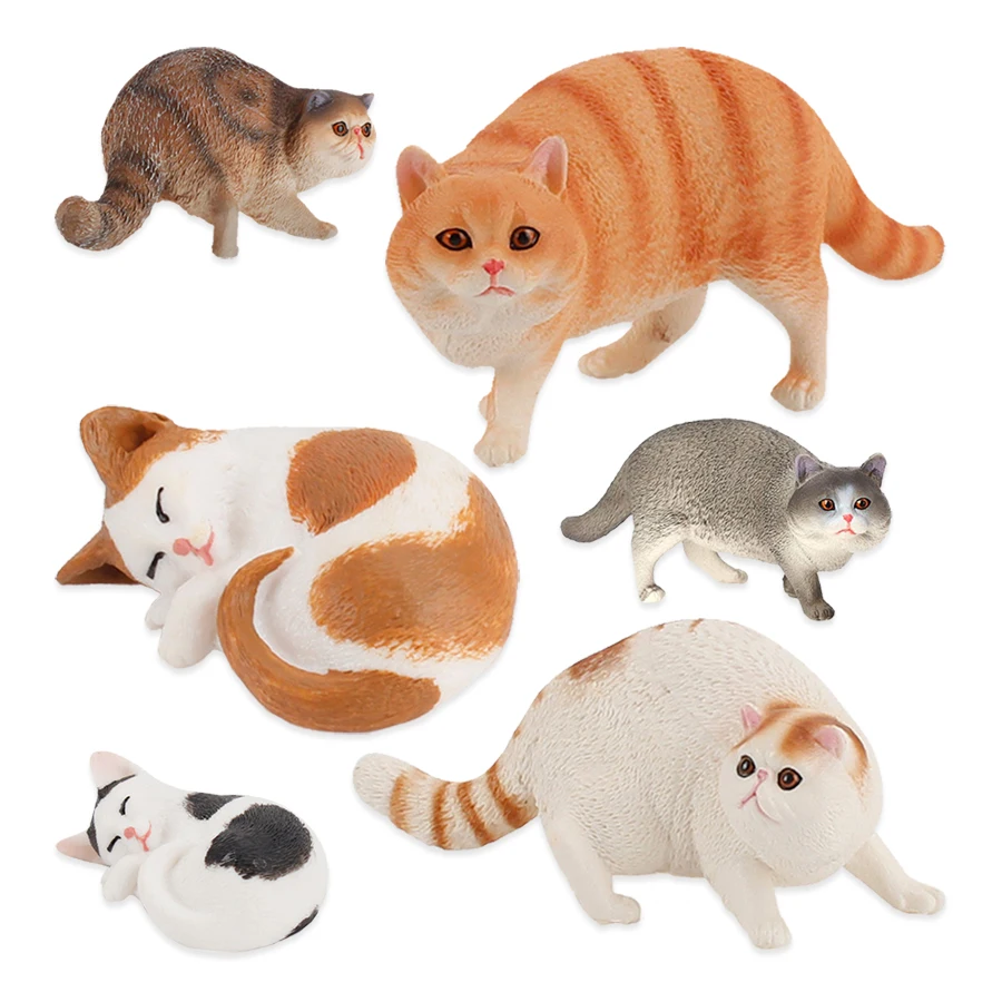 Cat Model Toys Farm Animals Mi - Kids Toys Review ulasan dan harga