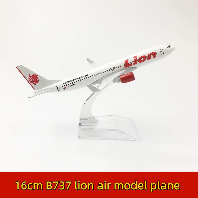 16cm b737 Lion Air Aeroplane m - Kids Toys Review ulasan dan harga