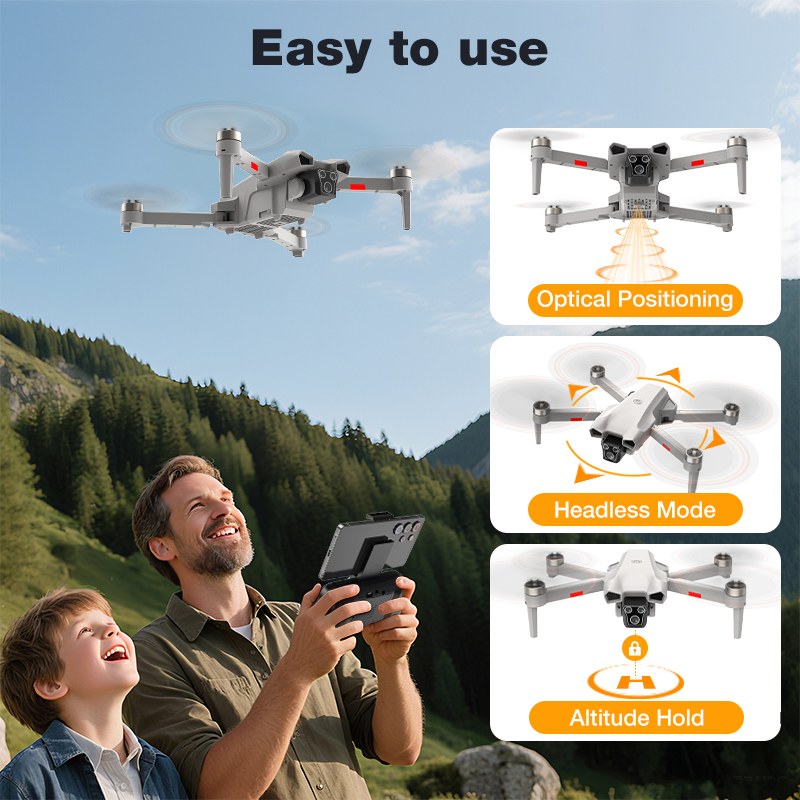 NEW Hot L017 Pro Drone Brushle - Kids Toys Return Gift ulasan dan harga
