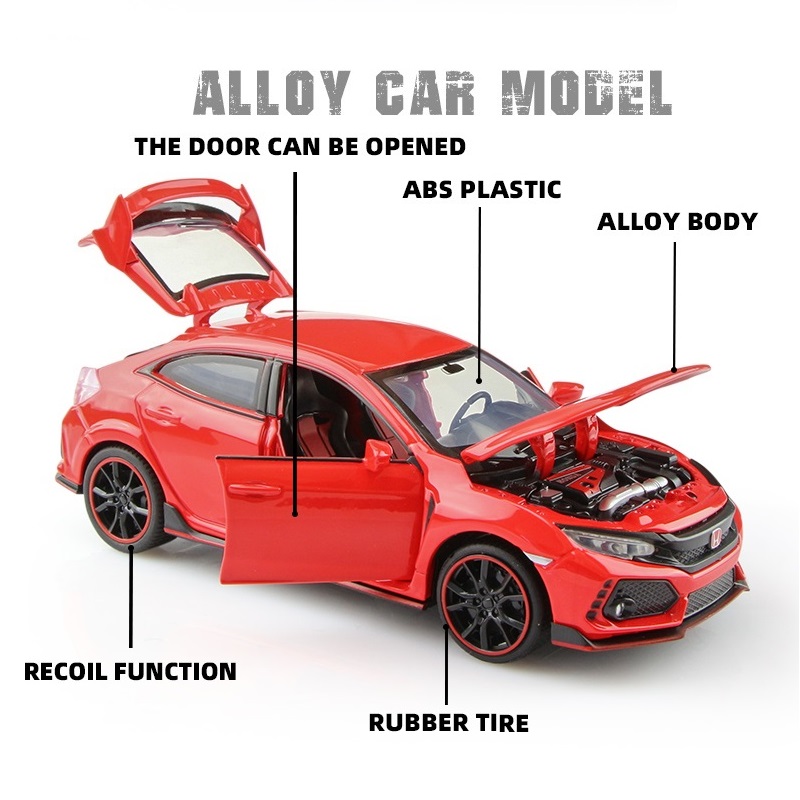 Honda Civic Type R JDM Simulat - Kids Y Toys ulasan dan harga