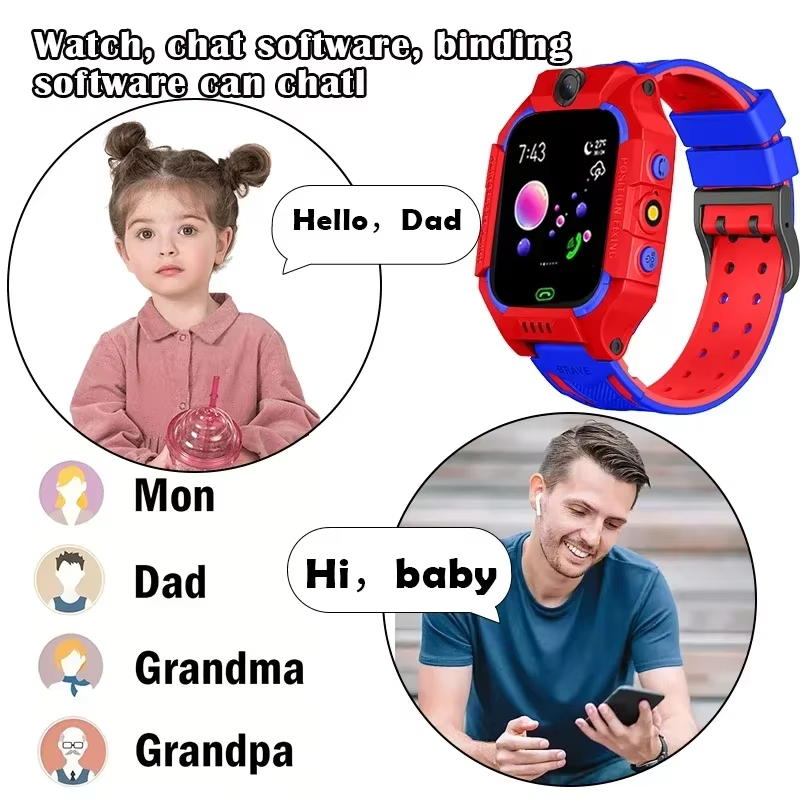 Lenov HOT 5G Children Camera S - Kids Smartwatch Gps ulasan dan harga