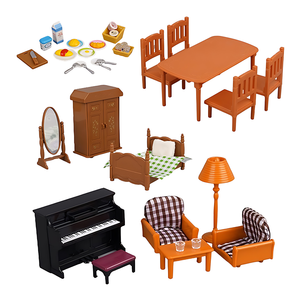 Miniature Furniture 1:12 Dollh - Kids Toys Resale ulasan dan harga